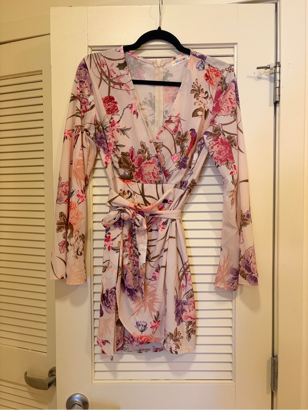 Floral Wrap Dress